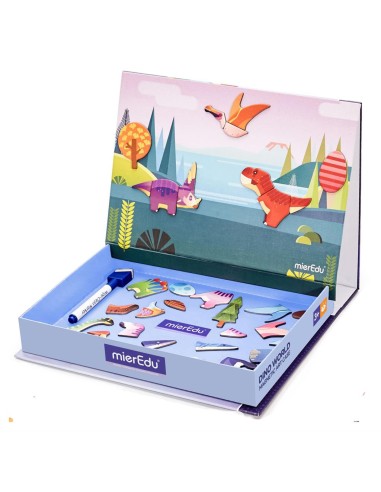 Livre Magnétique - Le monde des Dinosaures