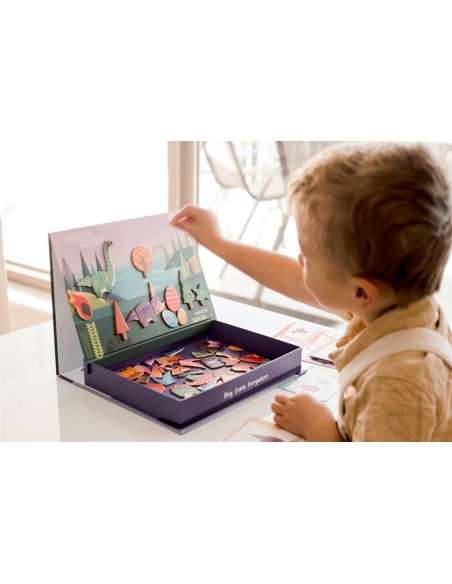 Livre Magnétique - Le monde des Dinosaures