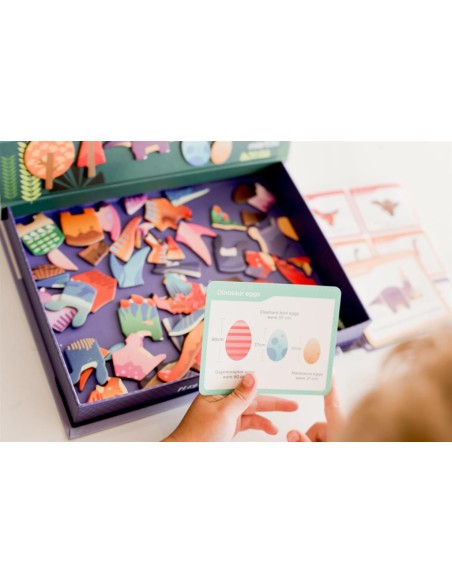 Livre Magnétique - Le monde des Dinosaures