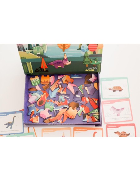 Livre Magnétique - Le monde des Dinosaures