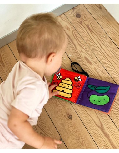 Livre pour bébé Contrastes et Couleurs vives...