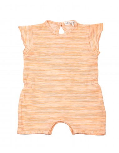 Combinaison d'été Barboteuse Rose Pâle coton bio