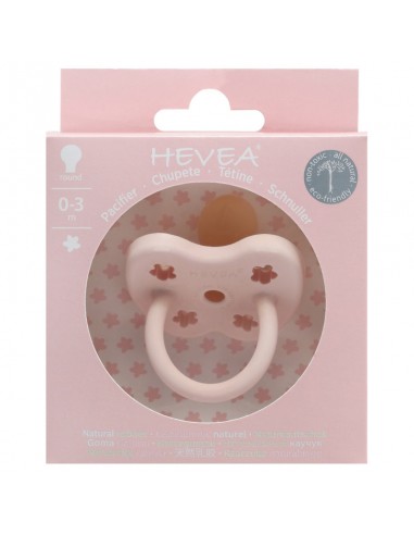 Tétine physiologique en caoutchouc naturel Rose...
