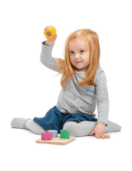 Tablette à ranger sensorielle visuel