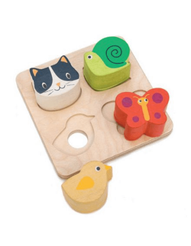 Tablette à ranger sensorielle toucher