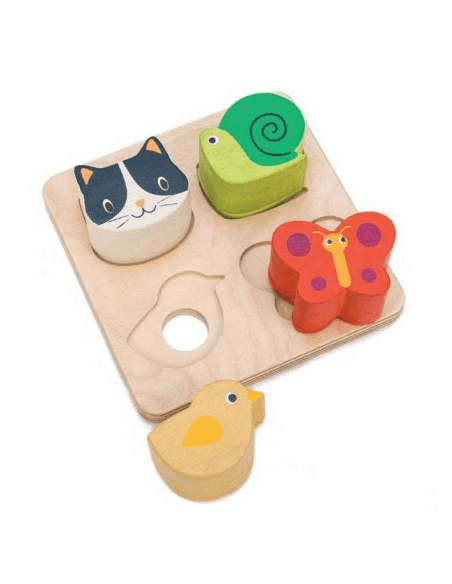 Tablette à ranger sensorielle toucher