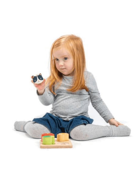 Tablette à ranger sensorielle toucher