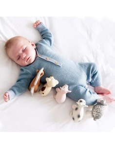 Jouet de dentition et jouet de bain Chien caoutchouc naturel 2