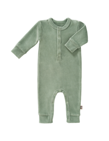 Combinaison Velours Vert