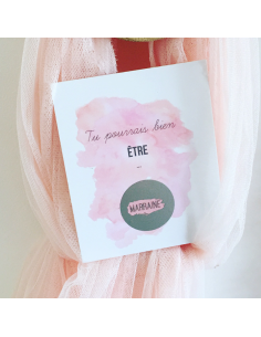 Carte annonce à gratter Annonce Grossesse ou demande à la... 2