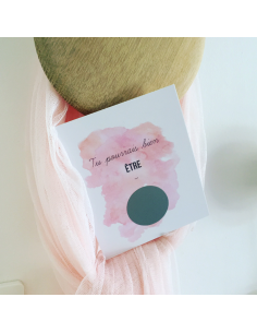 Carte annonce à gratter Annonce Grossesse ou demande à la...