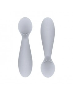 Mini Cuillères d'apprentissage en silicone souple