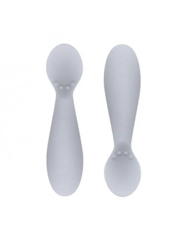 Mini Cuillères d'apprentissage en silicone souple