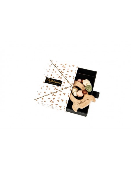 Anneau de dentition fusée en bois, perles coton et silicone Vert, rose et bronze