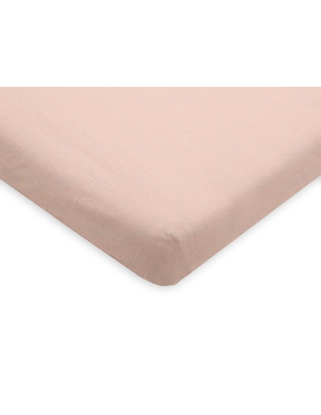 Drap housse Couffin Cododo en jersey de coton Wild Rose Pâle 40x80cm