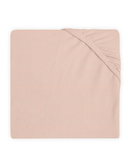 Drap housse Couffin Cododo en jersey de coton Wild Rose Pâle 40x80cm