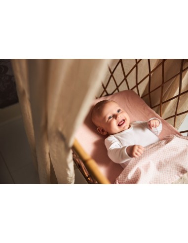 Drap housse Couffin Cododo en jersey de coton...