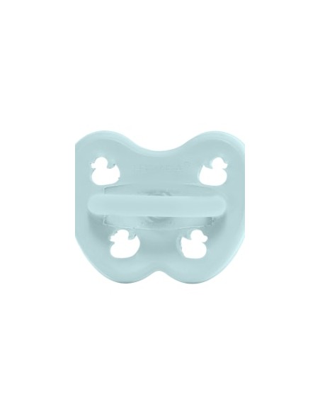 Tétine Physiologique en caoutchouc Bleu Ciel