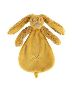 Doudou Lapin Richie Ocre Jaune