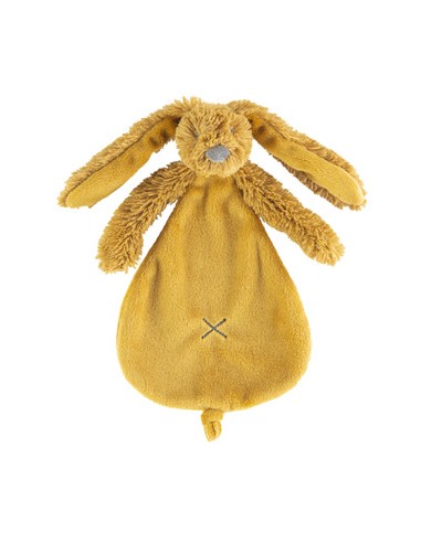 Doudou Lapin Richie Ocre Jaune