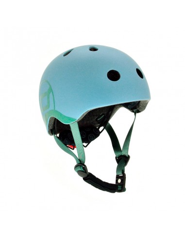 Casque de sécurité enfant pour porteur, trottinette ou vélo Bleu